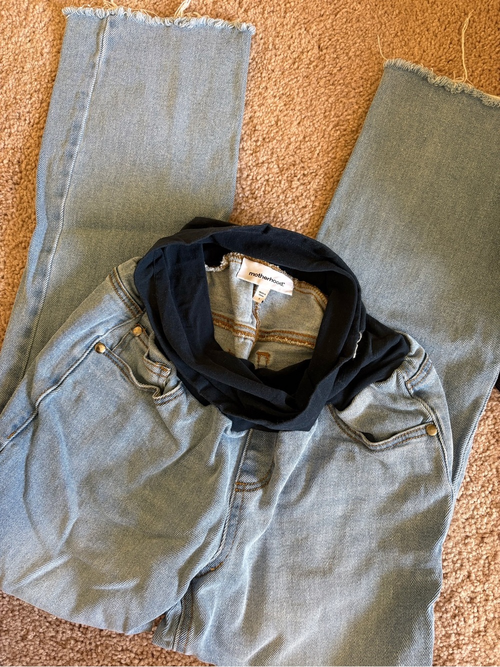 Motherhood Maternity Light Blue Jeans with